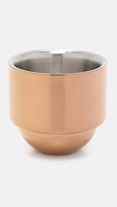 Shop Tom Dixon Brew Espresso Cups In Copper