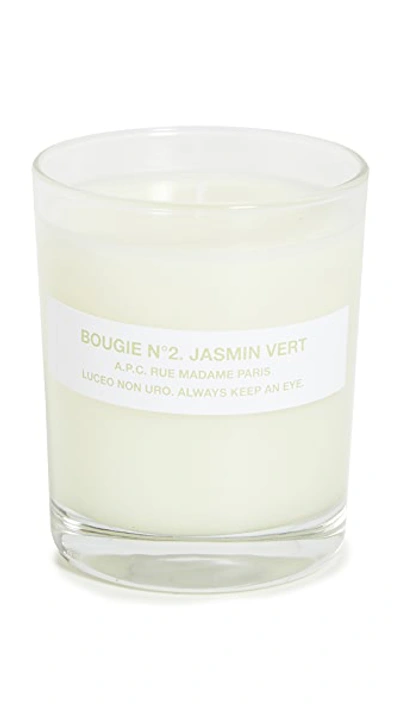 Shop Apc Bougie No. 2 Jasmin Vert Scented Candle