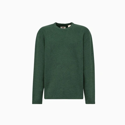 Levi's Battery Crewneck Sweater - Pine Needle Green | ModeSens