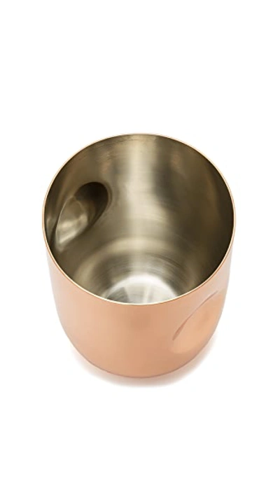 Shop Tom Dixon Plum Moscow Mule Cups Set In Copper