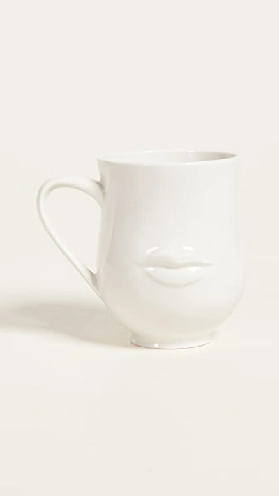Jonathan Adler Mr. & Mrs. Muse Mug White One Size