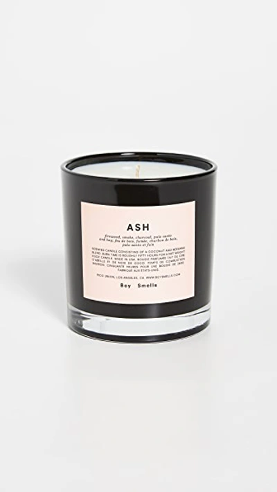 Shop Boy Smells Ash Candle Pink One Size