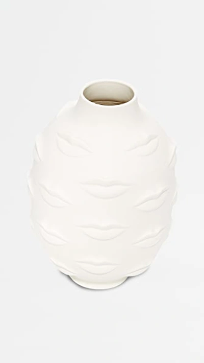 Shop Jonathan Adler Round Gala Vase White One Size