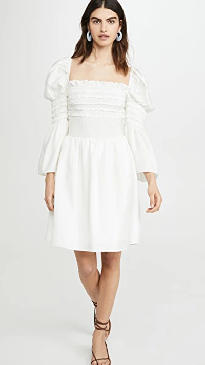 Shop Opt Luanne Dress In Cream