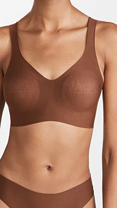 Shop Commando Butter Soft Support Bralette In Toffee