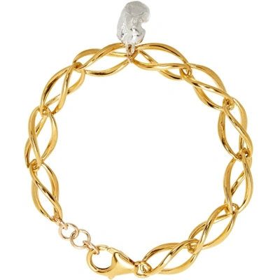 Shop Alighieri Gold 'the Trailblazer' Bracelet