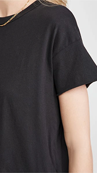 Shop The Great The Crop Tee Almost Black
