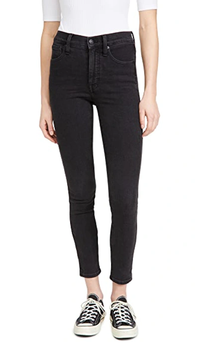 Shop Madewell 10'' High Rise Skinny Jeans