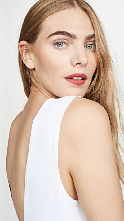 Shop Free People Keep It Sleek Bodysuit In White