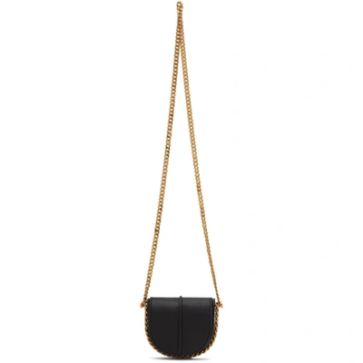 Shop Kara Black Infinity Case Shoulder Bag In Black/gold