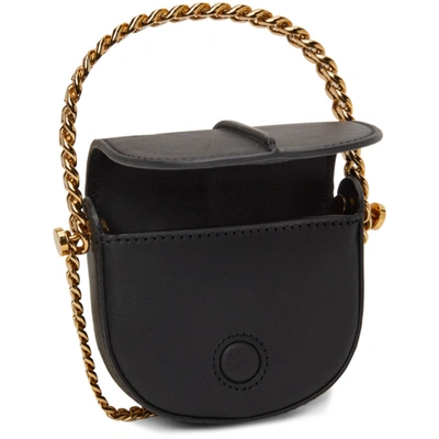 Shop Kara Black Infinity Case Shoulder Bag In Black/gold