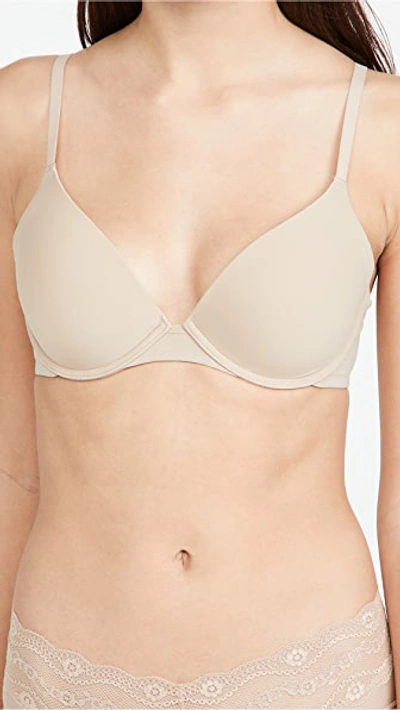 Shop Natori Minimal Convertible Push-up Bra Caf