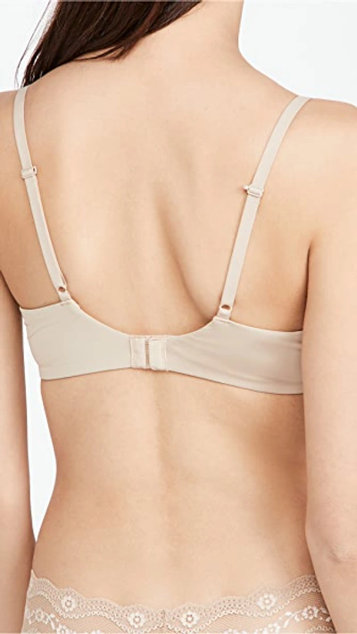 Shop Natori Minimal Convertible Push-up Bra Caf