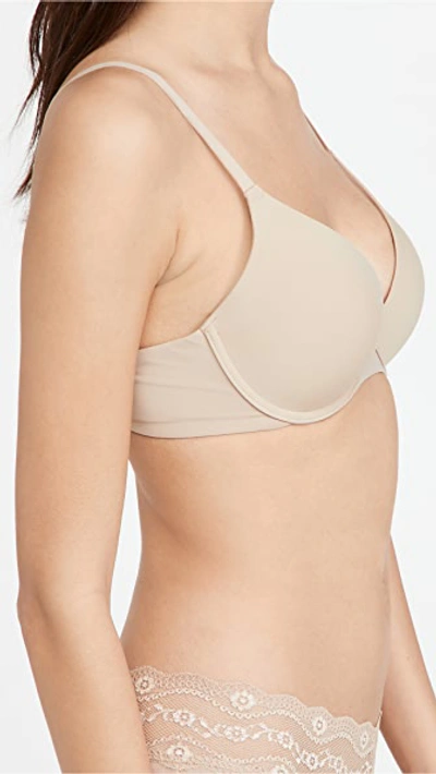 Shop Natori Minimal Convertible Push-up Bra Caf