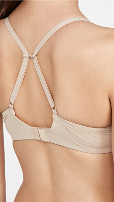 Shop Natori Minimal Convertible Push-up Bra Caf