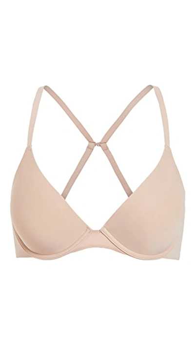 Shop Natori Minimal Convertible Push-up Bra Caf