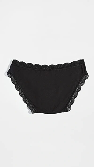 Shop Stripe & Stare Bikini Briefs - 4 Pack Black/black/black/black