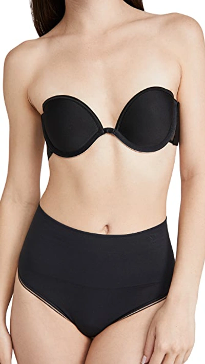 Shop The Natural Reversible Wing Bra In Black/nude