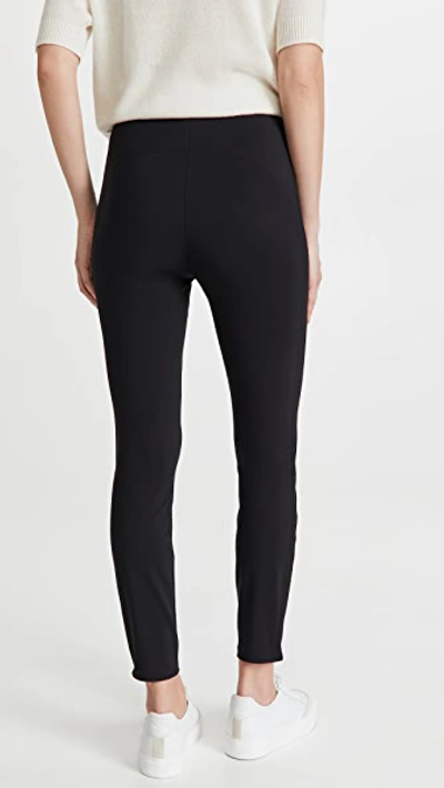 Shop Theory Seamed Leggings Black