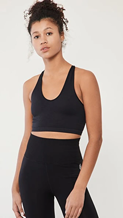 Shop Fp Movement By Free People Free Throw Crop Top Black