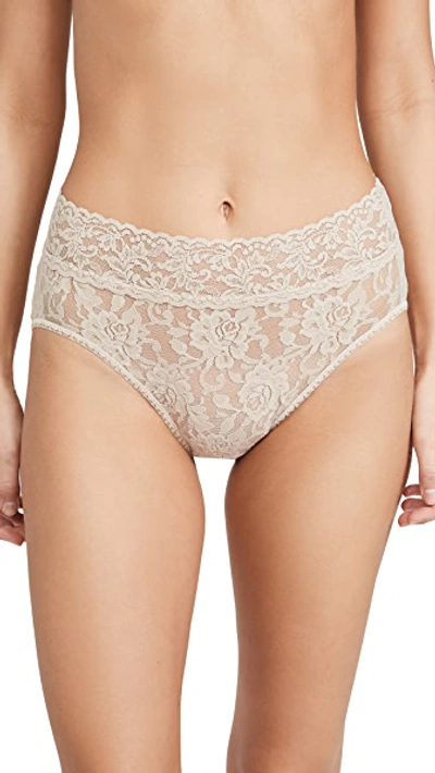 Hanky Panky Signature Lace French Briefs In Chai
