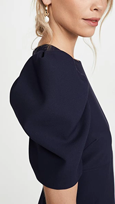 Shop Likely Alia Dress Navy