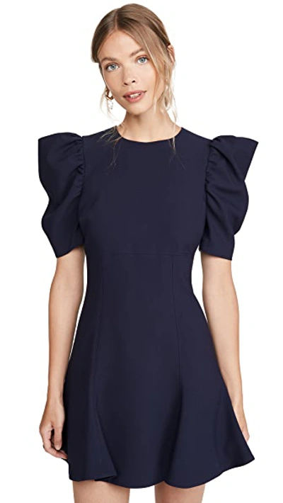 Shop Likely Alia Dress Navy