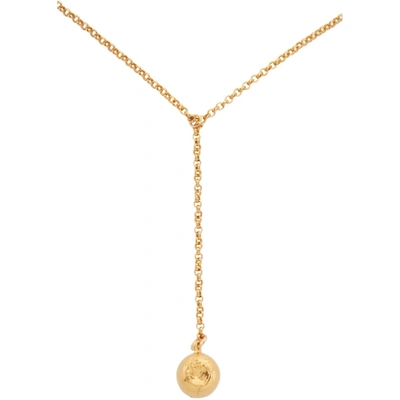 Shop Alighieri Gold 'the Pendulum Of The Night' Necklace