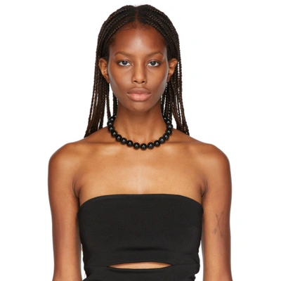 Shop Sophie Buhai Black Medium Onyx Collar Necklace