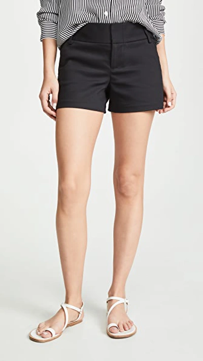 Shop Alice And Olivia Cady Shorts Black