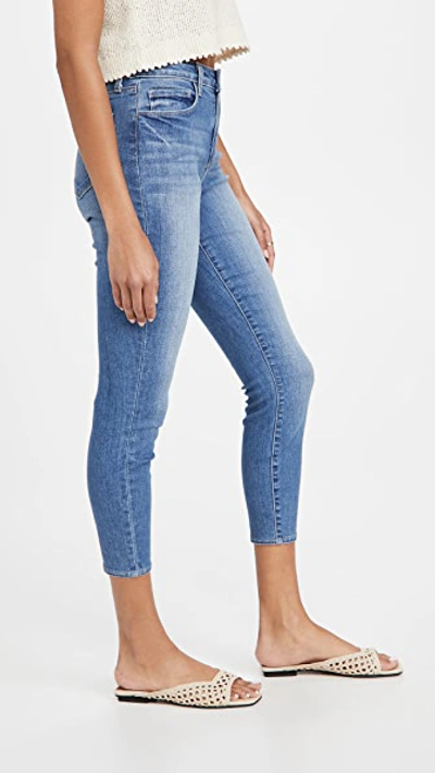 Shop L Agence Margot High Rise Skinny Jeans In Paramount