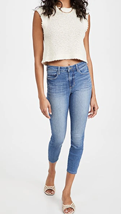 Shop L Agence Margot High Rise Skinny Jeans In Paramount