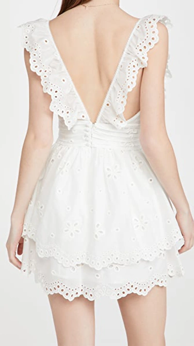 Shop For Love & Lemons Serena Sleeveless Dress White