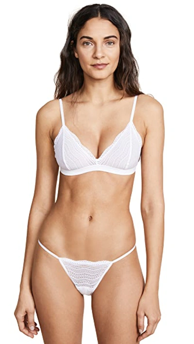 Cosabella Dolce Soft Bra In White