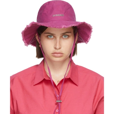 Jacquemus Pink 'le Bob Artichaut' Bucket Hat | ModeSens