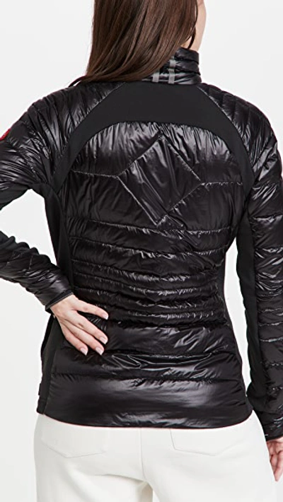 Canada Goose Hybridge Lite Jacket In Black