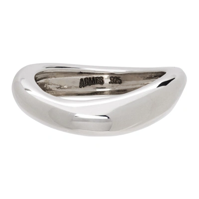 Shop Agmes Silver Large Astrid Ring