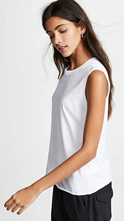 Shop Nili Lotan Muscle Tee White