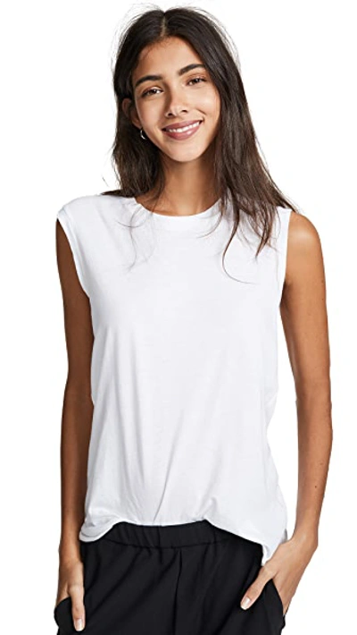 Shop Nili Lotan Muscle Tee White