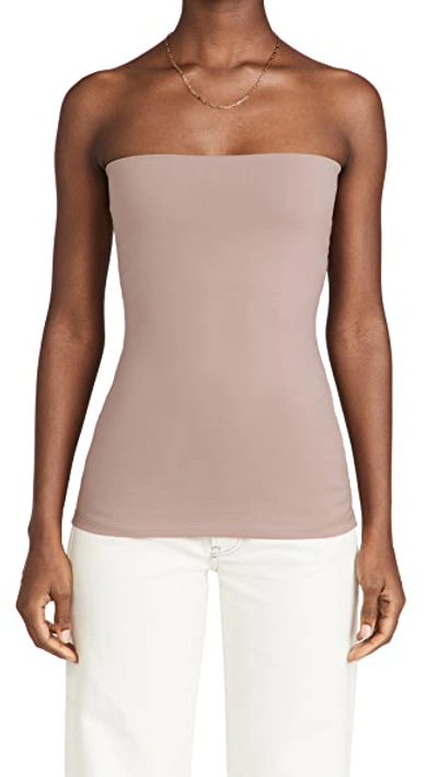 Susana Monaco Strapless Tube Top In Coco