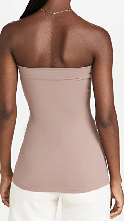 Susana Monaco Strapless Tube Top In Coco
