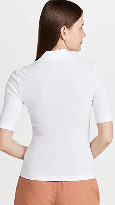 Rosetta Getty Short-sleeve Cotton Polo Shirt