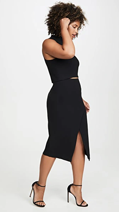 Shop Black Halo Juma Two Piece Dress Black