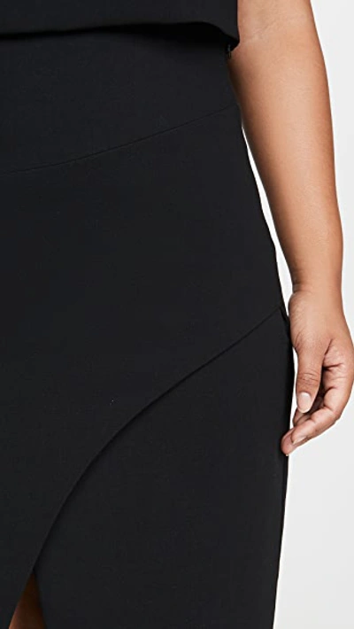Black Halo Juma Two Piece Sleeveless Sheath Dress In Black