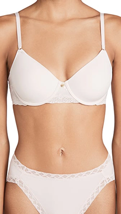 Natori Bliss Perfection Contour Stretch Bra 721154 In Rose Beige