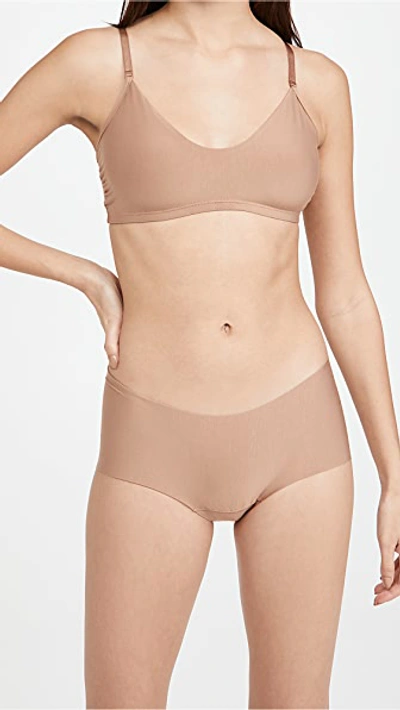 Commando Butter Hipster Briefs In Toffee