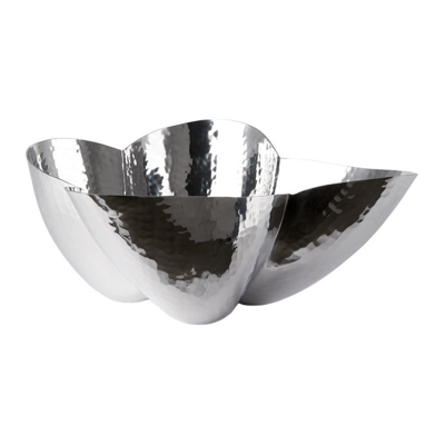 Shop Tom Dixon Aluminium Cloud Bowl In Steel
