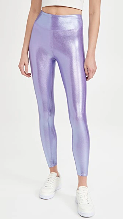 Shop Heroine Sport Marvel Leggings In Periwinkle