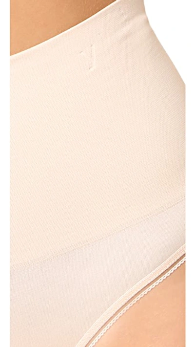 Yummie Seamlessly Shaped Ultralight Thong In Frappe
