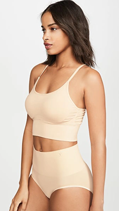 Shop Yummie Evelyn Longline Bra In Frappe